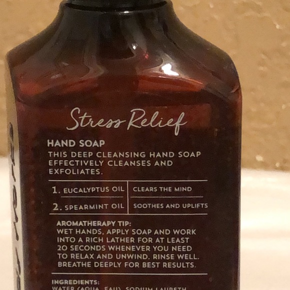 NWT Bath & Body Works Aromatherapy Eucalyptus & Spearmint Hand Soap - Picture 5 of 5